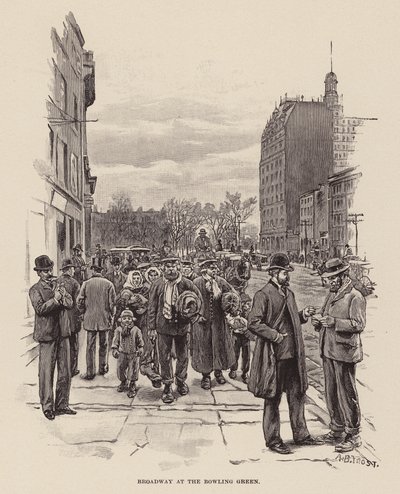 Broadway al Bowling Green da Arthur Burdett Frost