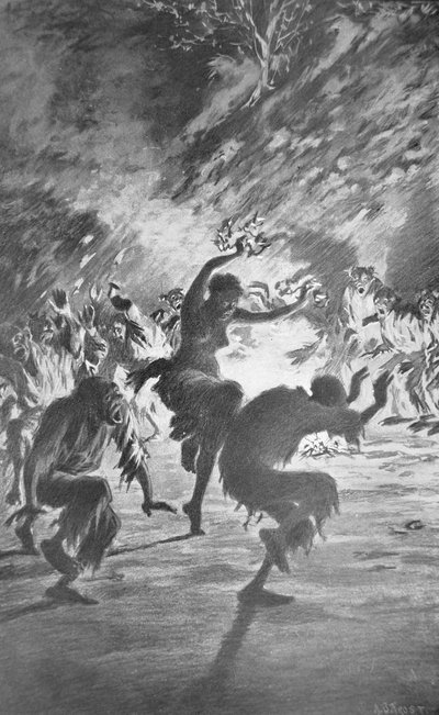 Rituale Voodoo haitiano da Arthur Burdett Frost