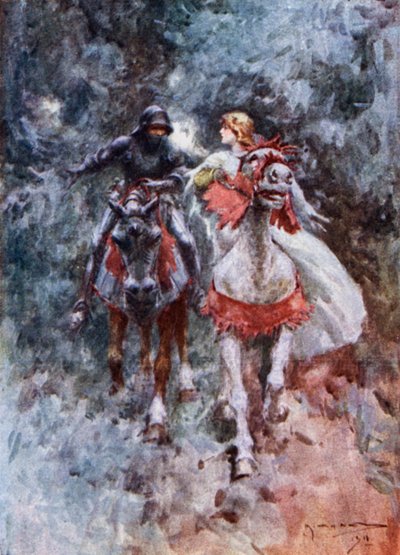 Il cavaliere e la Lorelei da Arthur C. (after) Michael