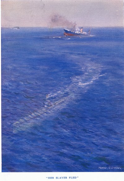 Il suo assassino fuggì, da La Storia del Popolo Britannico di Cassell pubblicato da Waverley Book Company Limited, c.1940 da Arthur C. Burgess