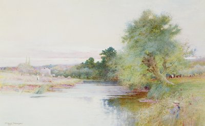 Fienagione vicino a Marlow da Arthur Claude Strachan