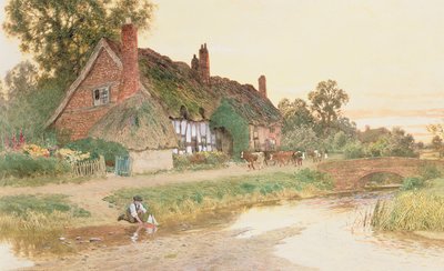Navigando la barca da Arthur Claude Strachan