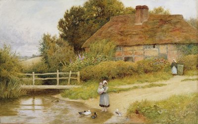 Guardando le anatre da Arthur Claude Strachan