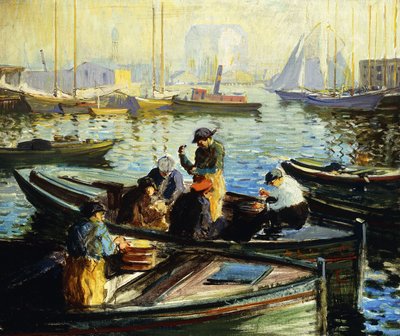 Porto di Boston da Arthur Clifton Goodwin