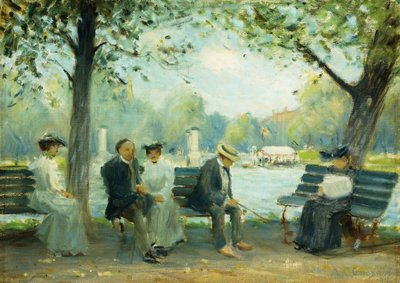 Nei Giardini Pubblici, Boston da Arthur Clifton Goodwin