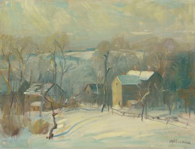 Villaggio nella Neve da Arthur Clifton Goodwin
