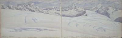 Vista dalla Cima de Jazi da Arthur Cust