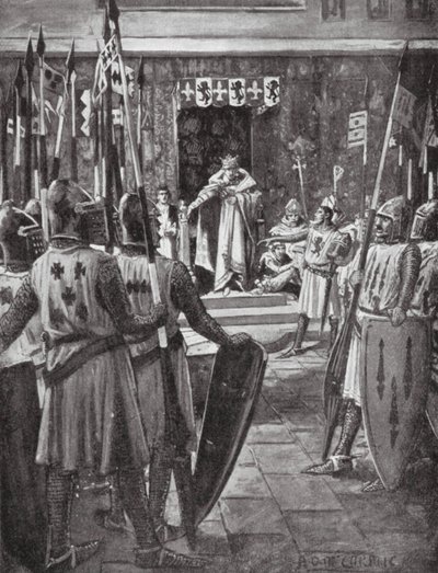 Enrico III e i baroni da Arthur David (after) McCormick