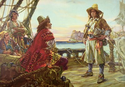 Reclutamento per una nave pirata nel XVII secolo da Arthur David McCormick