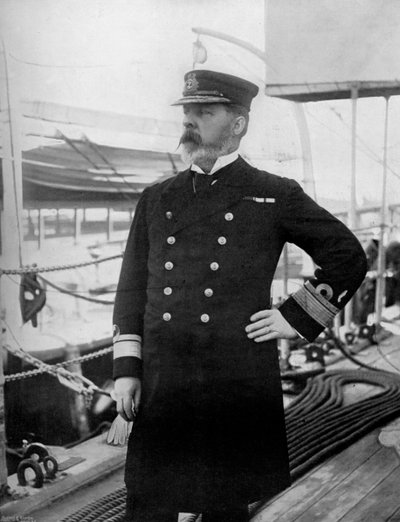 Retroammiraglio Henry Bury Palliser, comandante della flotta del Pacifico britannico da Arthur Debenham