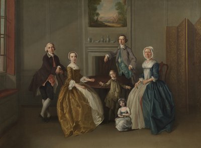 Gruppo familiare da Arthur Devis
