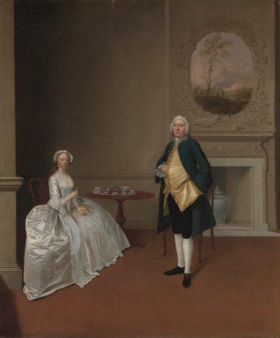 Il signor e la signora Hill da Arthur Devis