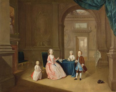 Ritratto di un gruppo di bambini da Arthur Devis