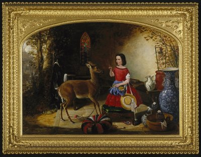 Il rimprovero, 1852 da Arthur Fitzwilliam Tait