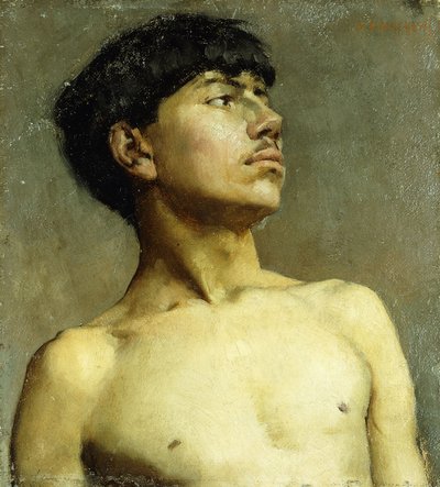 Ritratto di Xavier Martinez da Arthur Frank Mathews