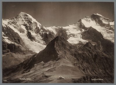 Vista sul Mönch e la Jungfrau nelle Alpi Bernesi da Arthur Gabler