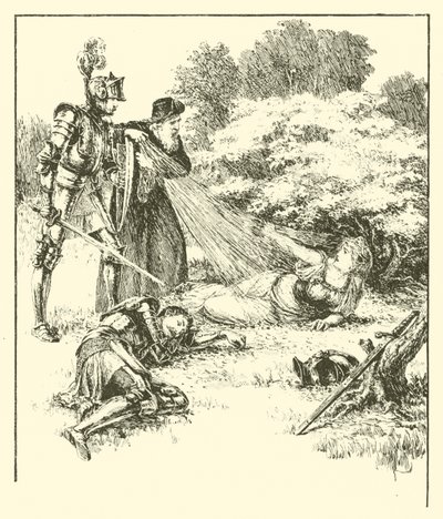 Sir Guyon, Il Bower della Beatitudine da Arthur George Walker