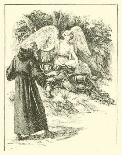 Sir Guyon, il campione della cavalleria da Arthur George Walker