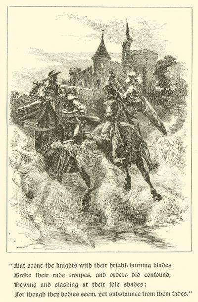Sir Guyon, La Casa della Temperanza da Arthur George Walker