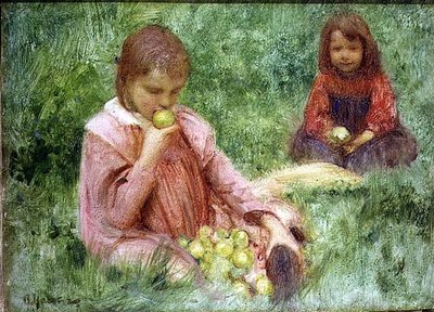 Nel frutteto da Arthur Hacker