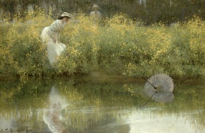 Parasol perduto da Arthur Hacker