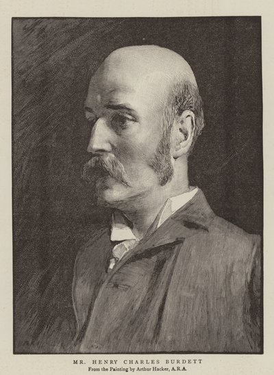 Mr Henry Charles Burdett da Arthur Hacker