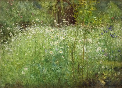 Margherite e iris da Arthur Hacker
