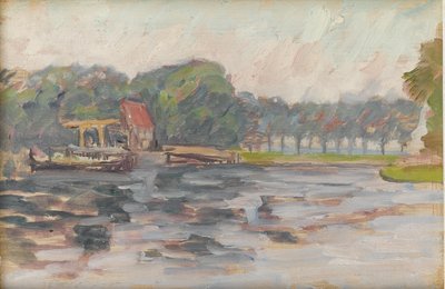 Vista sul lago da Arthur Haythorne Studd