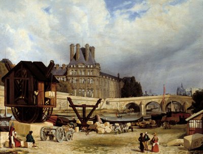 Le Tuileries e il Ponte Reale da Arthur Henri Roberts