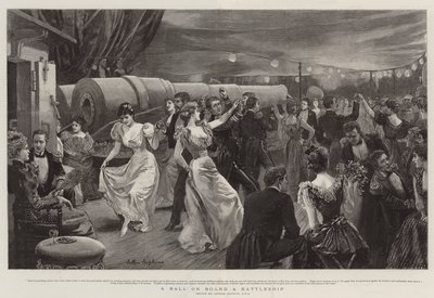 Un ballo a bordo di una nave da guerra da Arthur Hopkins
