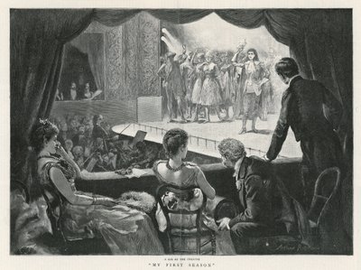 Un palco al teatro - la mia prima stagione (incisione) da Arthur Hopkins