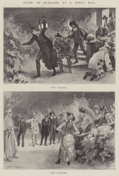 Allarme di ladri a un ballo in maschera da Arthur Hopkins