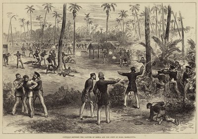 Conflitto tra i nativi di Samoa e l