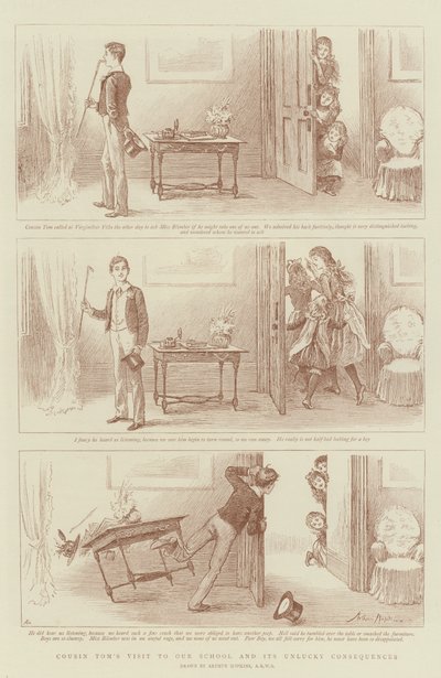 La Visita di Cugino Tom alla Nostra Scuola e le sue Conseguenze Sfortunate da Arthur Hopkins