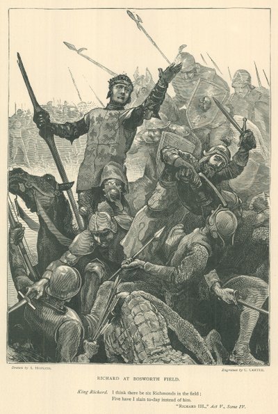 Illustrazione per Re Riccardo III da Arthur Hopkins