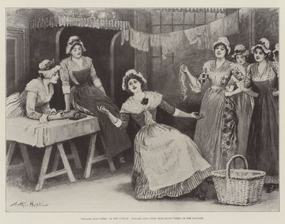 Madame Sans-Gene, al Lyceum, Madame Sans-Gene (Miss Ellen Terry) nella sua Lavanderia da Arthur Hopkins