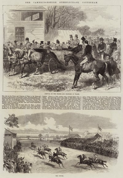 La Corsa a Ostacoli del Cambridgeshire, Cottenham da Arthur Hopkins