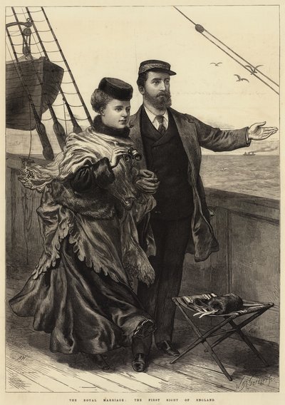 Il matrimonio reale, la prima vista dell