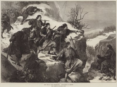 La guerra in Erzegovina, insorti in agguato da Arthur Hopkins