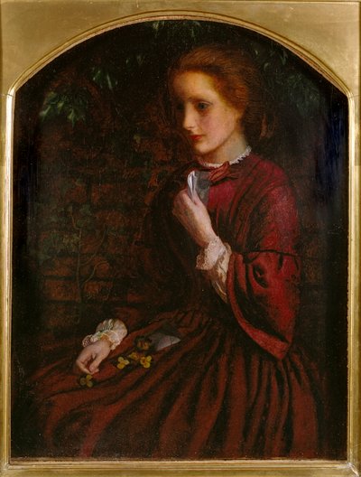 Viola del pensiero, c1860 da Arthur Hughes