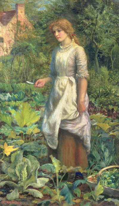 Phyllis, c.1887 da Arthur Hughes