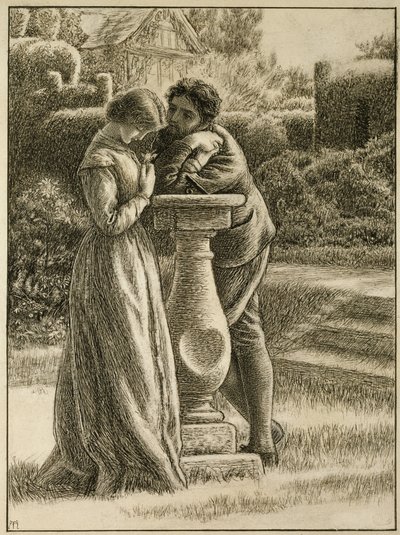 Il quadrante, XIX secolo da Arthur Hughes