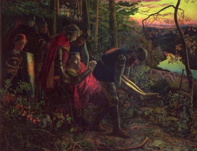 Il cavaliere del sole c.1859-60 da Arthur Hughes