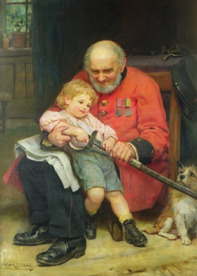 Un giovane britannico da Arthur John Elsley