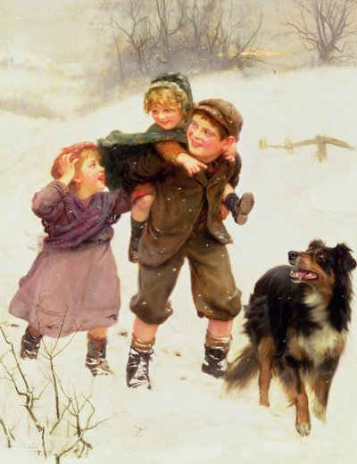 Il giro a cavalluccio da Arthur John Elsley
