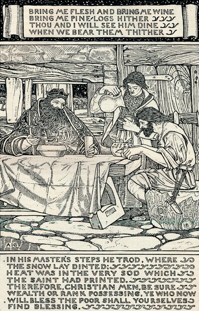 Buon Re Venceslao da Arthur Joseph Gaskin