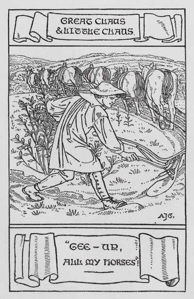 Hans Christian Andersen: Il Grande Claus e il Piccolo Claus da Arthur Joseph Gaskin