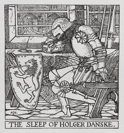 Hans Christian Andersen: Holger Danske da Arthur Joseph Gaskin