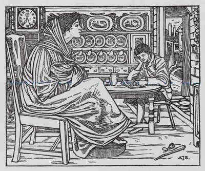 Hans Christian Andersen: Il piccolo Tuk da Arthur Joseph Gaskin