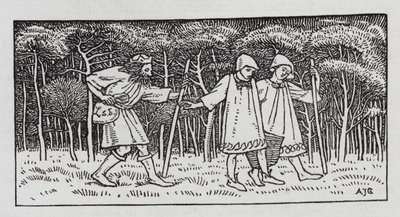 Hans Christian Andersen: La collina degli elfi da Arthur Joseph Gaskin